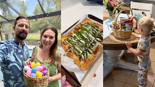 Our Cozy Little Easter Celebration At Home, Everything We Cooked & Ate + More Home Vlog Fun!