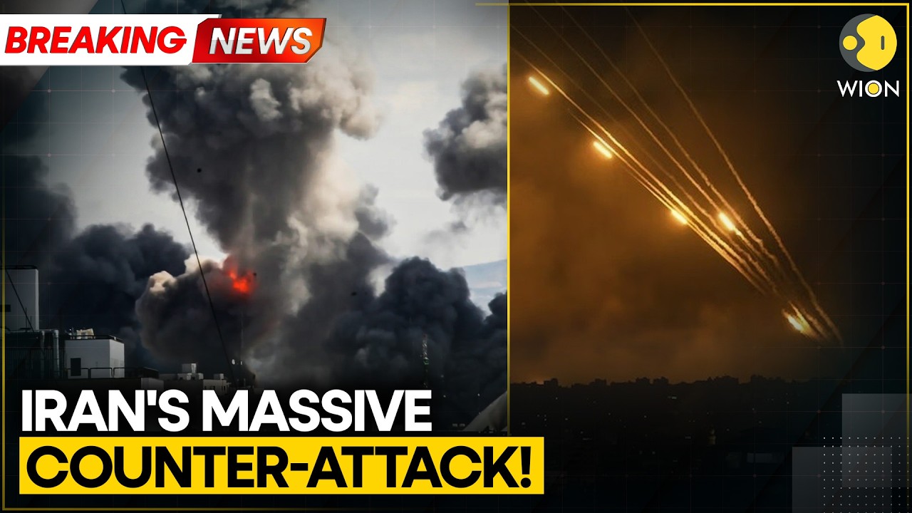 Israel Faces Volleys Of Iranian Counter-Strikes: Iran Retaliates | WION BREAKING