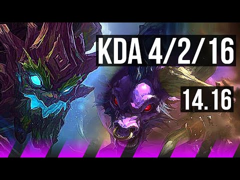 MAOKAI & Jayce vs ALISTAR & Samira (SUP) | 4/2/16 | NA Master | 14.16