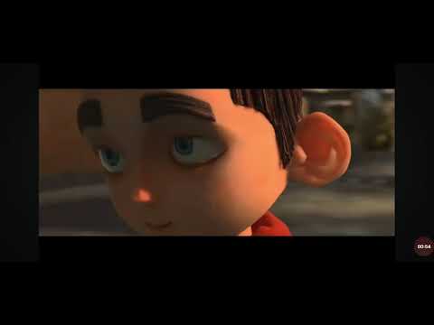 Norman walking to school