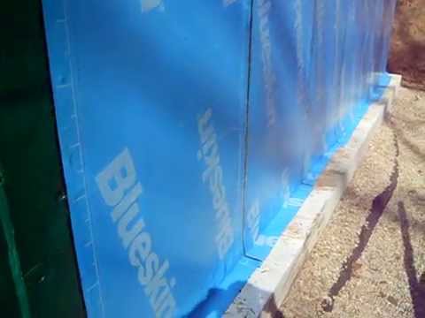 Waterproofing our Permanent Wood Foundation