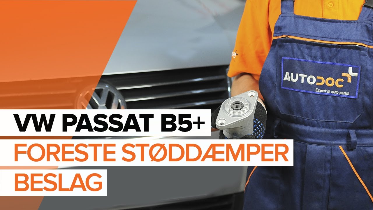 Udskift tårnleje bag - VW Passat B5 Variant | Brugeranvisning