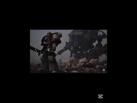 Imperial Knight landing on the battlefield #warhammer#warhammer40k#spacemarines#dawnofwar2#edit