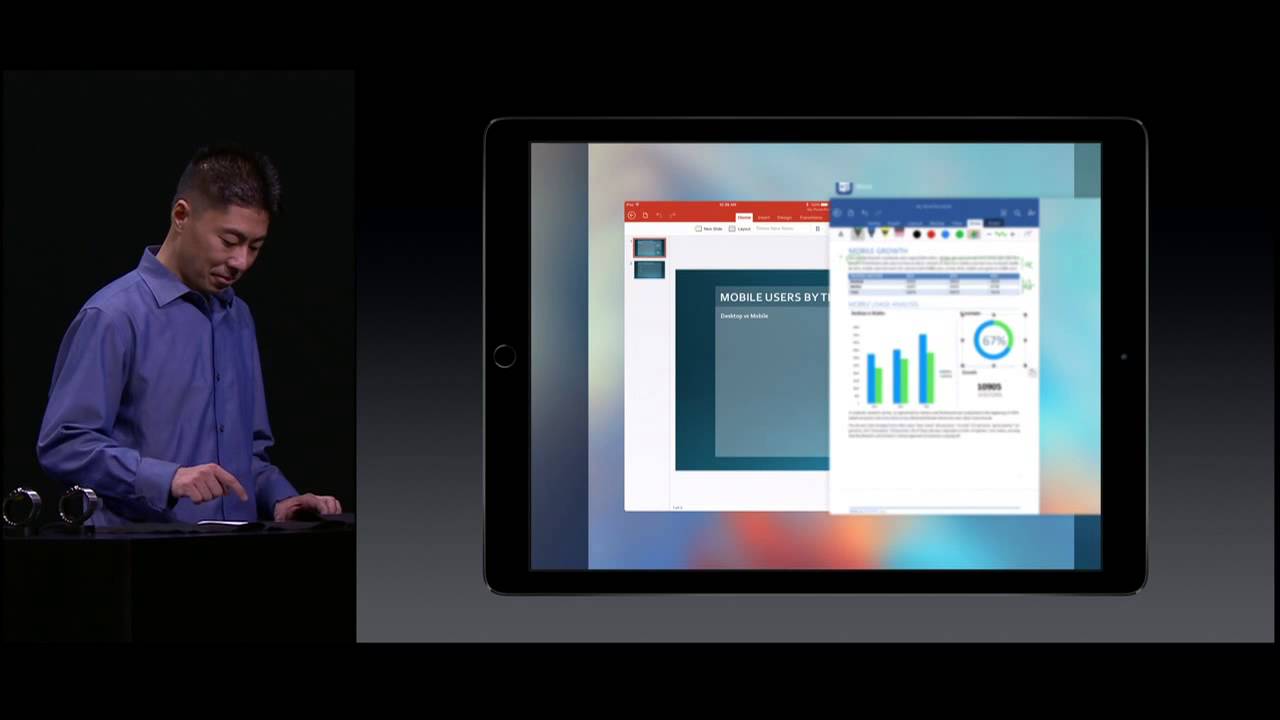 Microsoft Office Demo on iPad Pro - YouTube