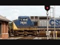 Amtrak Train Near Misses CSX Train At Interlocking