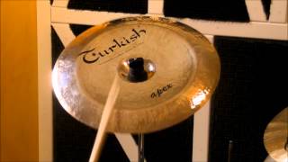 Video thumbnail for Turkish Cymbals Brasil - China Apex 16" by Turkishbrasil