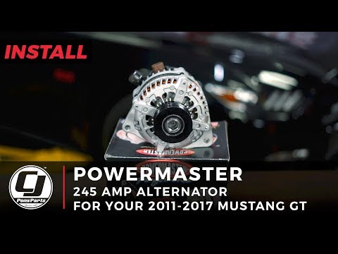 Mustang GT Install: Powermaster High Output DENSO-Style 245 Amp Alternator