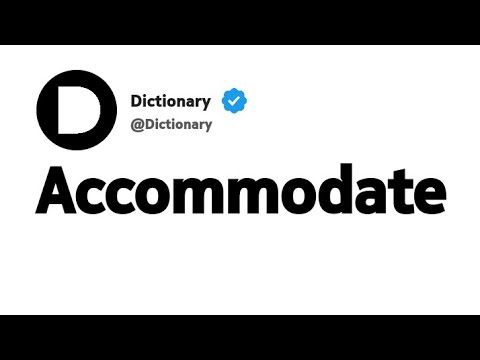 Accommodate Synonym