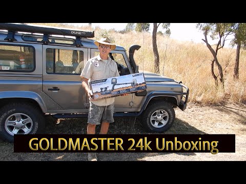 Garrett Goldmaster 24K in Australia - Unboxing.
