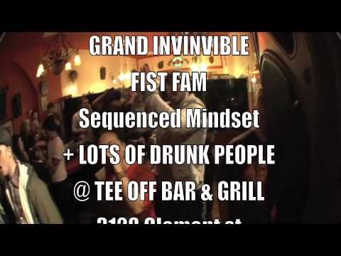 Grand Invincible CD release video flyer