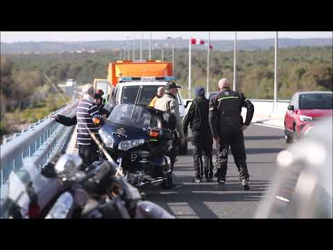 Nesreća na A1 kod Šibenika: Sudjelovao jedan motocikl, vozač i putnica prebačeni u bolnicu