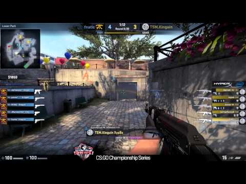 PGL CCS DHB15 - Fnatic vs TSM (Overpass Match 3) GRAND FINAL