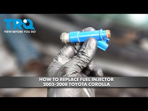 How to Replace Fuel Injector 2003-2008 Toyota Corolla