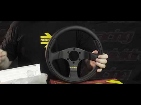 Unboxing & Overview of the Momo 300mm Team Black Leather Steering Wheel