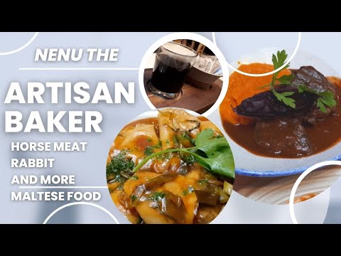 Eat MALTA: HORSEMEAT, RABBIT, ALJOTTA, BIGILLA & MORE at NENU the Artisan Baker, Valletta M T