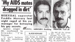 FREDDIE MERCURY AND PAUL PRENTER