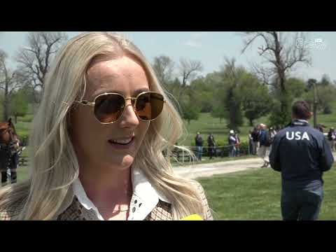 Yasmin Ingham at Land Rover Kentucky 3 Day Event 2023