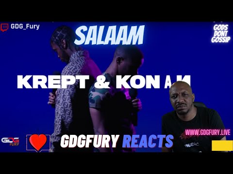 AMERICAN Reacts to Krept & Konan - Salaam (Live / ROUNDS / Vevo)