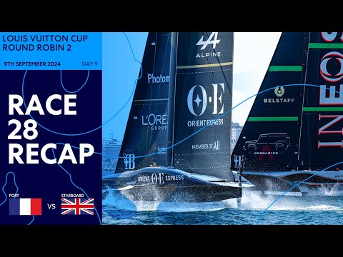 Louis Vuitton Cup Round Robin Race 28 Recap