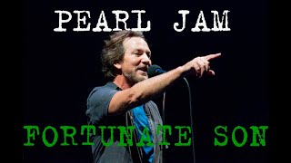 Pearl Jam - Fortunate Son (Subtitulado Español)