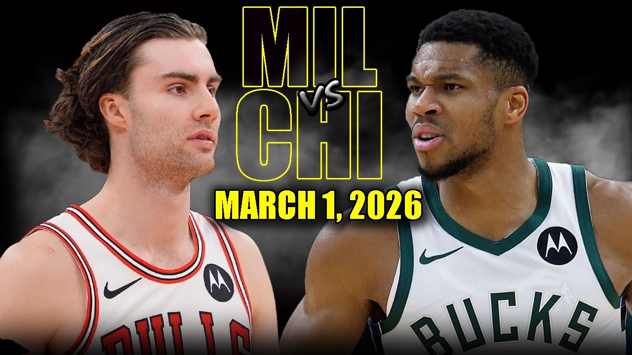 3월02일 밀워키 시카고 NBA 하이라이트