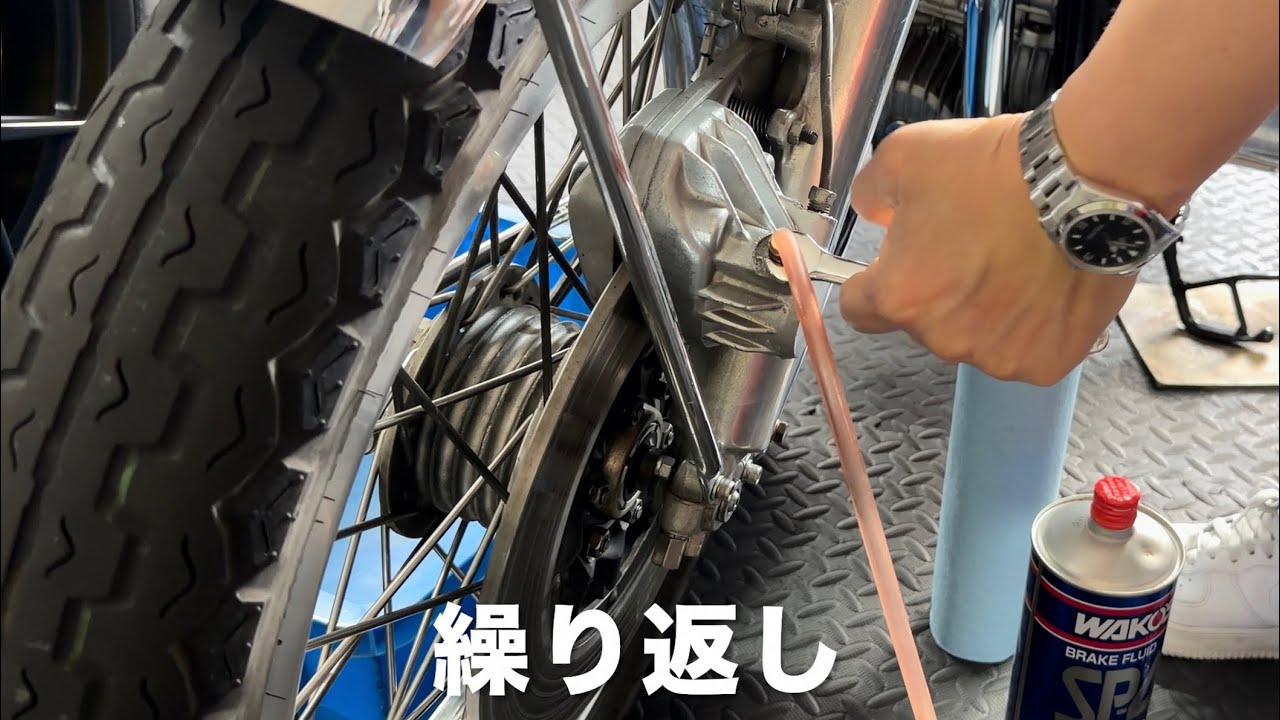 【CB750】春のエア抜き祭り【DIY】