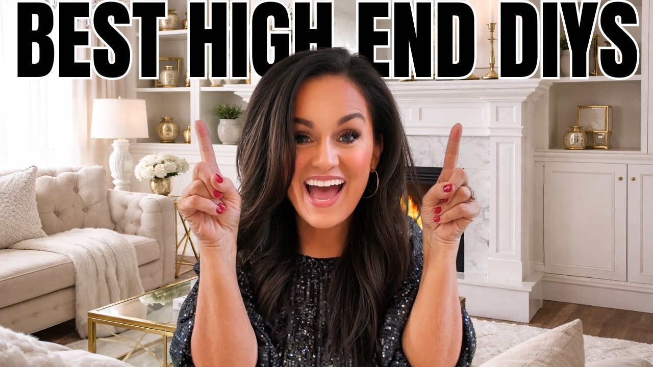 BEST High End DIY Home Decor Ideas for 2025 (Steal-Worthy!)