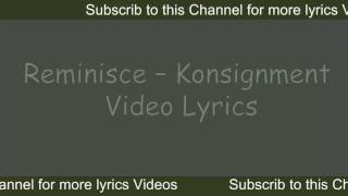 Reminisce-–-Konsignment [Video Official Lyrics]