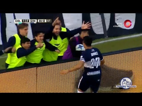 Gol de Ibañez (2) HD | Colon 1 - GIMNASIA 2 | Fecha 26 | 2017