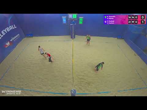00:30 A. Pasazhin / D. Kliuiev - V. Dudnyk / V. Kushch 05.01.2023 | Winners Beach Volleyball