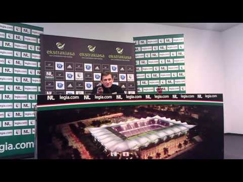 Dariusz Fornalak na konferencji po meczu Legia Warszawa - Polonia Bytom 29.05.2011r.
