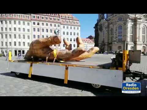 Radio Dresden: Kunstwerk "GlasArche" Neumarkt