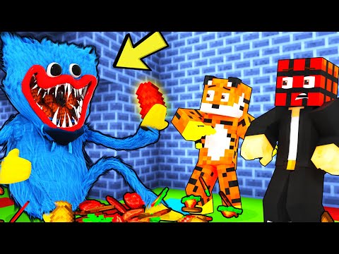 HUGGY WUGGY è DIVENTATO GRASSO NELLA FABBRICA di POPPY PLAYTIME! | Minecraft ITA