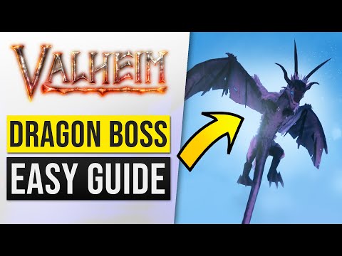 Valheim 4th Boss Mountain Location Guide: How to Summon & Kill MODER Dragon (SOLO Combat Gameplay)! Video