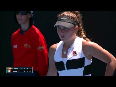 Custic Marta v Pigato Lisa - 2019 Melbourne