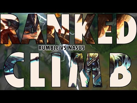 Top Rumble vs Nasus| Season 10 ranked climb #11 |Full Game Play