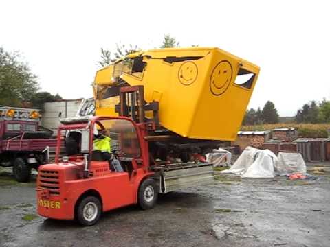 Unimog Totalschaden Kabine bricht durch