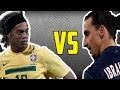 Ronaldinho vs Zlatan iBrahimovic ● Best Goals Battle ● Skills Perfect.