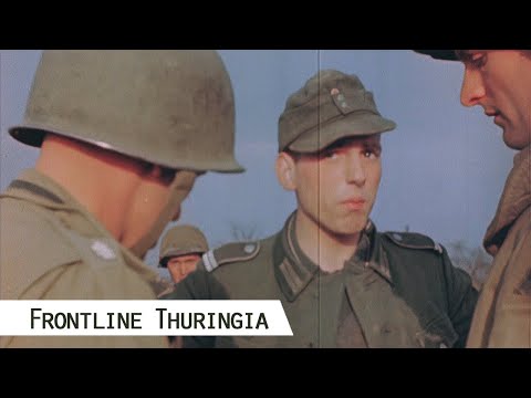 At the Frontline in Thuringia, Germany | US Army Raw Footage shot in March & April 1945