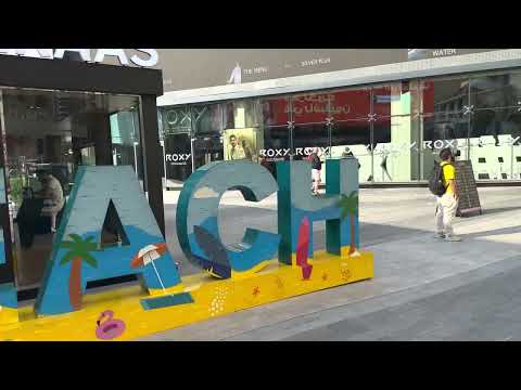 Dubai Jumeirah beach walk 4K#dubaibeach #dubaijumeirah #beach #dubaivlog@theafsarvlogs