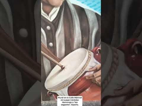 MURAL-HOMENAJE A "LOS SEGAORES" EN LA CALLE MÁRMOL EN LUQUE-CÓRDOBA. España.