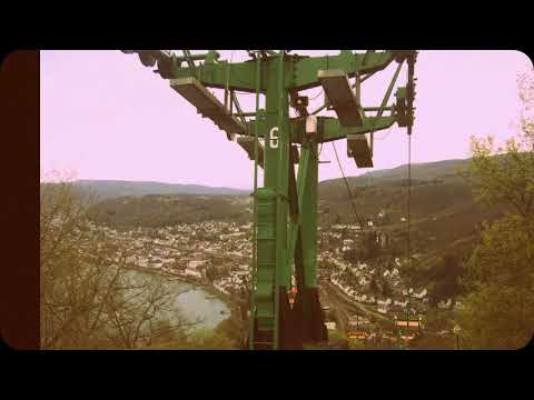 Boppard, fahrt mit der Sesselbahn, Ride on the chairlift (HD) Rhein