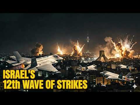 Iran’s Grid Vaporized! Total Blackout in Tehran After Israel’s 12th Wave of Strikes