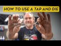 How To Use A Tap And Die Set
