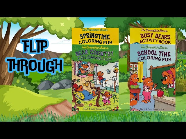 Vídeo relacionado con The Berenstain Bears -- A Bear Country Alphabet Coloring Book (Dover Alphabet Coloring Books)