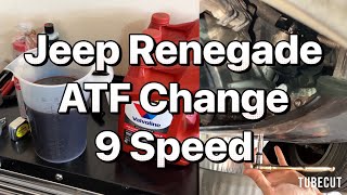 Jeep Renegade Transmission Fluid Change