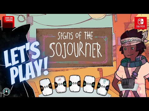 Let’s Play Signs of the Sojourner on Nintendo Switch! Deck Building Card Conversations!