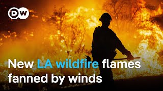 Firefighters battle new wildfire near Los Angeles | DW News