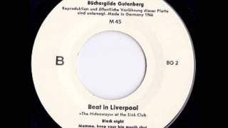 The Hideaways - Black Night (Remember Liverpool beat 50)