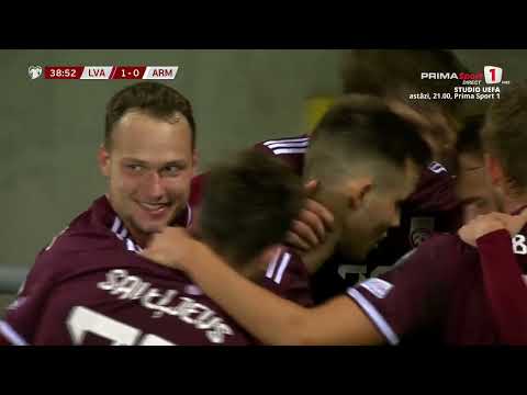 Latvia 1-0 Armenia